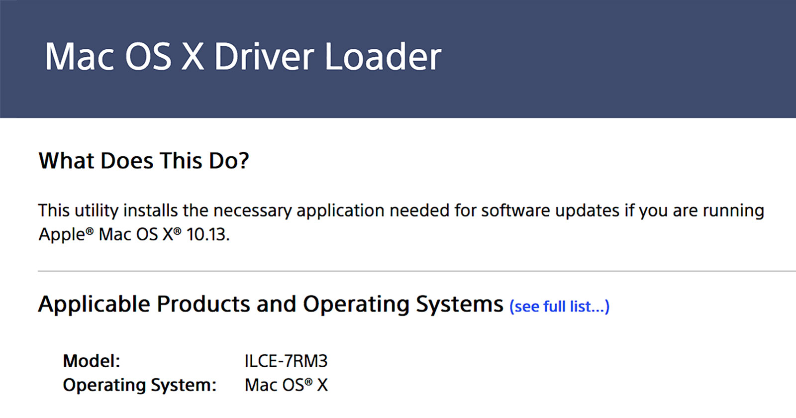 sony icd-st10 driver for mac